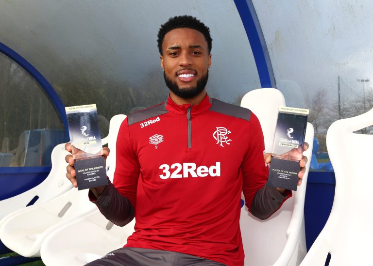 February’s William Hill Premiership Player of the Month and William Hill Goal of the Month: Yousssef Chermiti