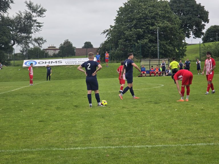 Thorn Athletic impress with 6-1 pre-season win over Renfrew